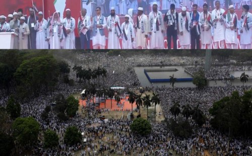 শেষ হলো মার্চ ফর গাজা, ফিলিস্তিনিদের পাশে থাকার প্রতিশ্রুতি 