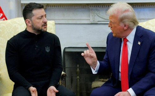 জেলেনস্কিকেই দুষলেন ট্রাম্প 