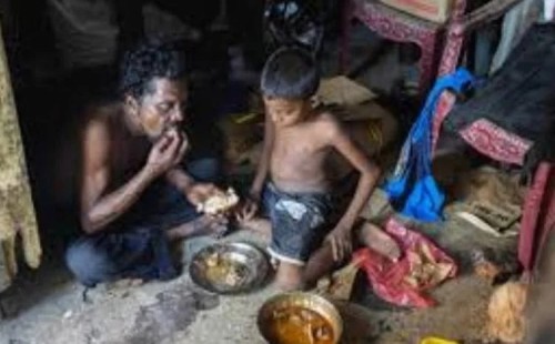 শ্রীলঙ্কায় দারিদ্র্য উদ্বেগজনক 