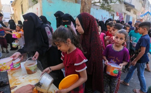 দুর্ভিক্ষের ঝুঁকিতে গাজা 