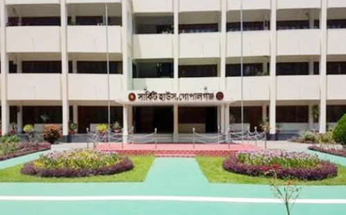 গোপালগঞ্জ সার্কিট হাউসে এনসিপি কেন্দ্রীয় নেতাদের অবস্থান 