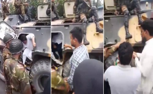 সেনাবাহিনীর সহায়তায় গোপালগঞ্জ ছাড়লেন এনসিপি নেতারা 