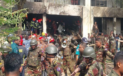 চলছে উদ্ধার তৎপরতা, হতাহত অনেক 