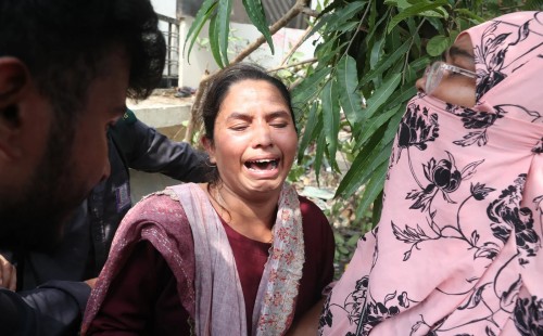 দুই বোন, দুই শোক জুলাই শহীদ নাঈমার বোনের চোখের সামনেই বিধ্বস্ত হয় বিমানটি 