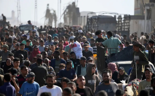 গাজায় মার্কিন-সমর্থিত সহায়তা কেন্দ্র মৃত্যু ফাঁদ 