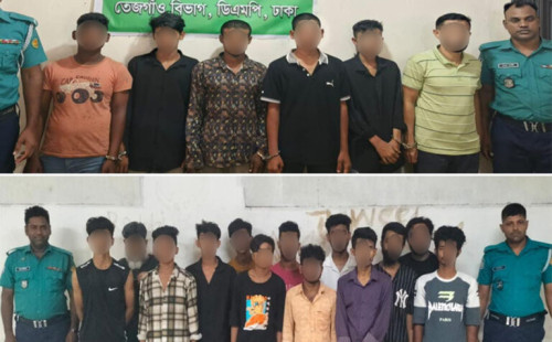 মোহাম্মদপুর-আদাবরে বিশেষ অভিযান, গ্রেপ্রার ২১ 