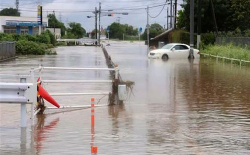 জাপানে ভারী বৃষ্টিপাত 