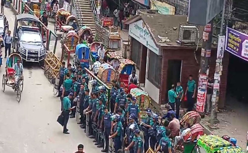ফের ঢাকা কলেজ ও সিটি কলেজ শিক্ষার্থীদের সংঘর্ষ 