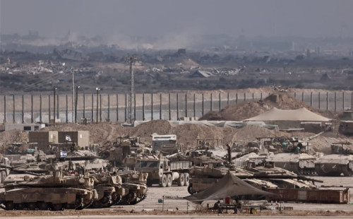 গাজার একাংশ দখল 