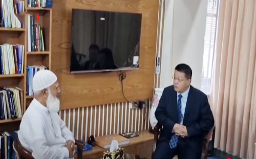 জামায়াত আমিরের সঙ্গে চীনের রাষ্ট্রদূতের সৌজন্য সাক্ষাৎ 