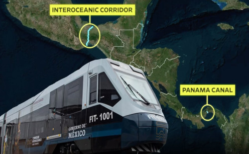 পানামা খালের বিকল্প হিসেবে তৈরি হচ্ছে রেল রুট 