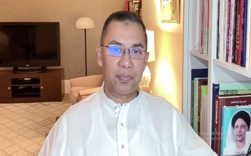 হিন্দু ধর্মাবলম্বীদের দুর্গাপূজার শুভেচ্ছা জানালেন তারেক রহমান 