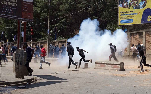 মাদাগাস্কারে জেন-জি বিক্ষোভ 