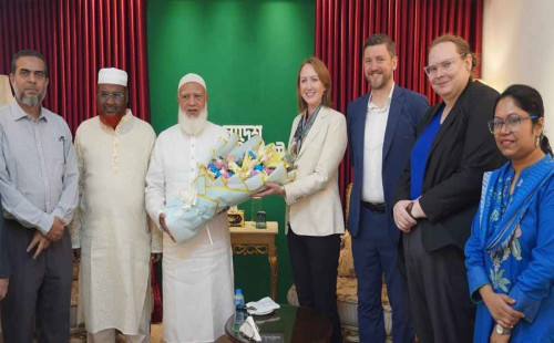 জামায়াত আমিরের সঙ্গে অস্ট্রেলিয়ান হাইকমিশনারের সাক্ষাৎ 