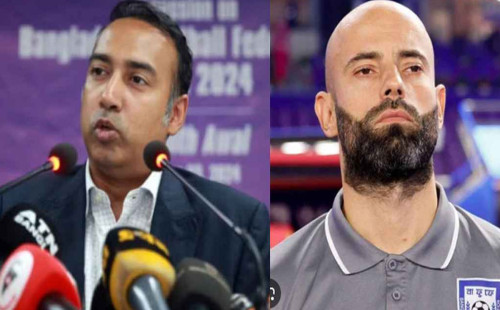 হংকংয়ের বিপক্ষে কাবরেরাকে নিয়ে মুখ খুললেন বাফুফে সভাপতি 