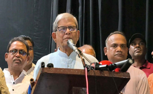 রাজনৈতিক ভুলে ফ্যাসিস্টদের কবলে পড়া যাবে না : মির্জা ফখরুল 
