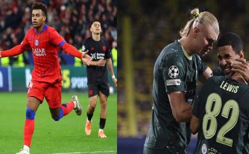 গোলের উৎসবে পিএসজি, হলান্ডের রেকর্ডের রাত 