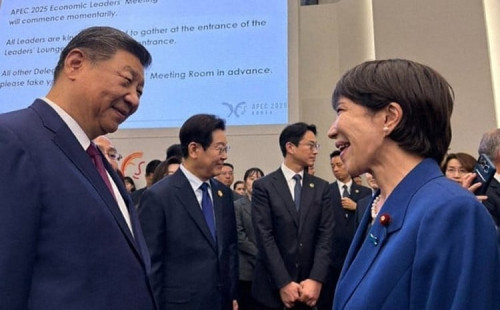 জিনপিং-তাকাইচি বৈঠক 