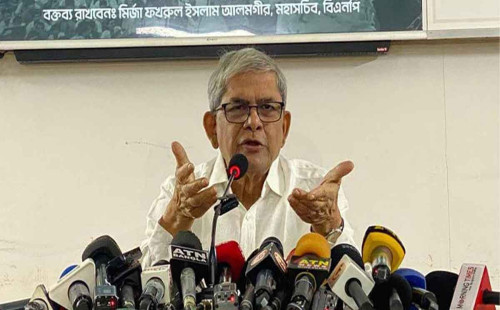 আমার বক্তব্যকে বিভিন্ন গণমাধ্যমে ভুলভাবে উপস্থাপন করা হয়েছে : মির্জা ফখরুল 