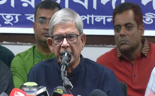 হতাশা-অনিশ্চয়তার মধ্যেও নির্বাচন অনুষ্ঠানের সম্ভাবনা দেখা দিয়েছে: ফখরুল 