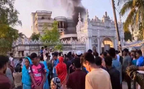 রাজধানীতে সাবেক এমপির বাসায় আগুন 