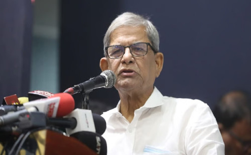 আমরা ধর্মভীরু মানুষ, কিন্তু ধর্ম দিয়ে রাষ্ট্র বিভাজনে বিশ্বাস করি না: মির্জা ফখরুল 