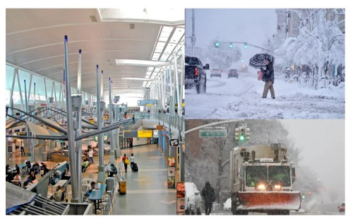 তুষারঝড়ে বিপর্যস্ত যুক্তরাষ্ট্র 