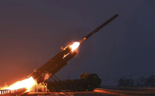 উ. কোরিয়ার ‘যুদ্ধ প্রস্তুতি’র প্রদর্শনী 