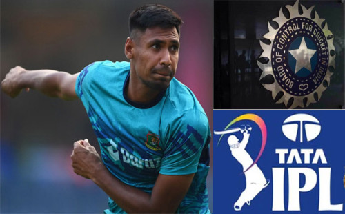 ভারতীয় বোর্ড মুস্তাফিজকে আইপিএল থেকে বাদ দিতে বললো 