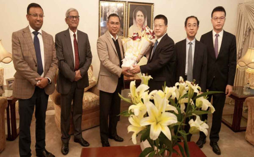 তারেক রহমানের সঙ্গে চীনা রাষ্ট্রদূতের সাক্ষাৎ 