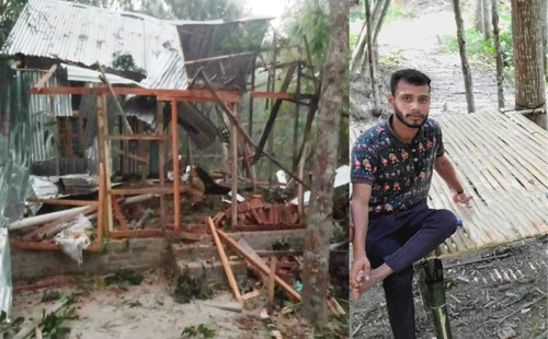 ককটেল বিস্ফোরণে যুবক নিহত 