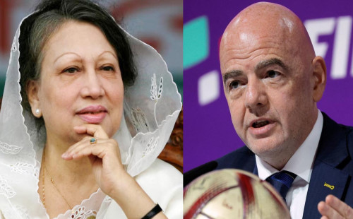 খালেদা জিয়ার মৃত্যুতে শোক ফিফা সভাপতি, যা বললেন... 