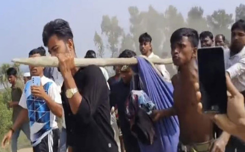 টেকনাফ সীমান্তে মাইন বিস্ফোরণে বাংলাদেশি যুবকের পা বিচ্ছিন্ন 