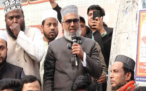 সমাবেশে বক্তব্য দেওয়ার সময় জেলা জামায়াত আমিরের মৃত্যু 