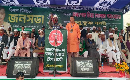 মানুষ এবার দাঁড়িপাল্লায় ভোট দিয়ে দেশ বদলাতে চায়: গোলাম পরওয়ার 