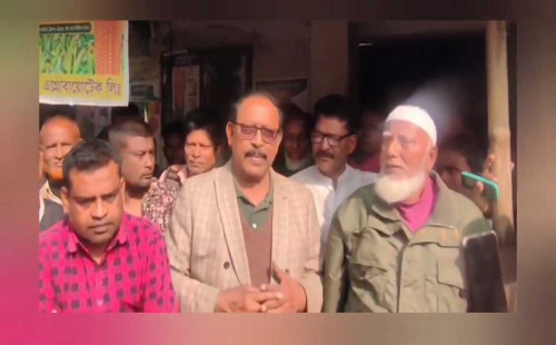 ভোটে জিতে আ. লীগ’র বন্ধ পার্টি অফিস খুলে দিলেন বিএনপি নেতা 