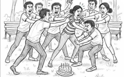 জন্মদিনের অনুষ্ঠানে আমন্ত্রণ না দেওয়ায় সংঘর্ষ, আহত ২২ 