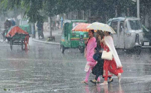 দেশজুড়ে বৃষ্টির বার্তা দিলো আবহাওয়া অফিস 