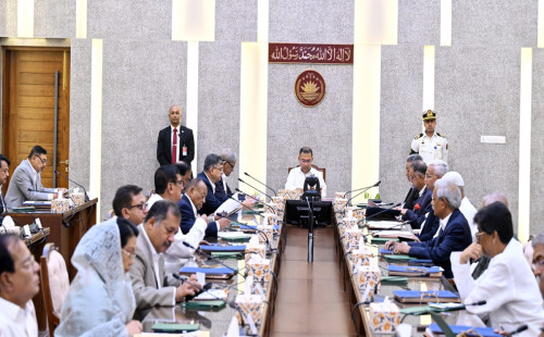 দ্বিতীয়বারের মতো মন্ত্রিসভার বৈঠকে প্রধানমন্ত্রী তারেক রহমান 