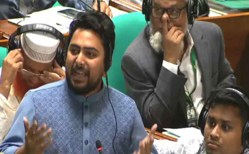 সংসদের কার্যক্রম দেখলে মনে হচ্ছে গণভোট হয়নি: নাহিদ ইসলাম 