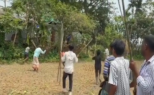 ব্রাহ্মণবাড়িয়ায় দুপক্ষের সংঘর্ষ 